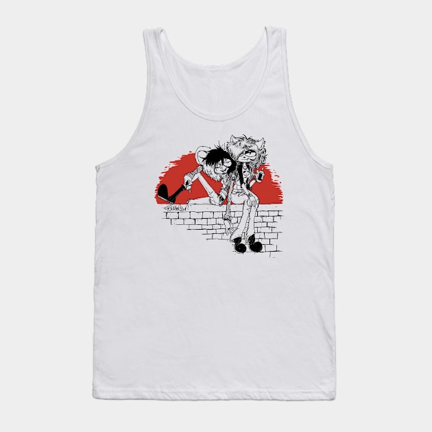 NO CLASS (No Text) Tank Top by CombTheCombel